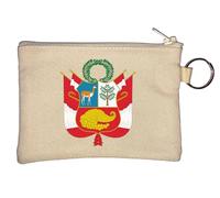 Porte-Clés Porte Clés Armoiries du Pérou Beige