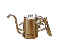 Porte-clés porte-filtre en métal pour amateurs de café, Silver Hand Brew Ket, taille unique