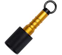 Porte-clés porte-pilule étanche en aluminium, pilule scellé pour voyage en plein air, Camping, randonnée, bateau et EDC