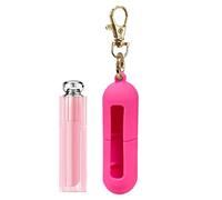 Porte-Clés Porte-Rouge à Lèvres Suspendu,Manchon En Silicone De Voyage - Porte-Clés Pour Gloss À Lèvres,pour Sac à Main Portefeuille Salle de Sport Bureau Activités Extérieures et Trajets