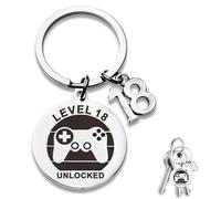 Porte-CléS Pour 18e Anniversaire, Cadeau 18 Ans Fille Et GarçOn Porte Clef, Pour Femmes/Hommes Pour Fille, Sœur, Petite Amie, Famille, Idées Cadeaux Pour 18e Anniversaire