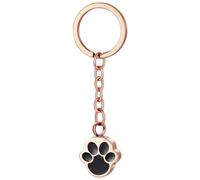Porte-clés pour animaux de compagnie - Ornement de crémation à ouvrir en acier inoxydable, bijou élégant | Souvenir significatif pour les bureaux de travail importants, les situations sociales, le