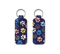 Porte-clés pour baume à lèvres en forme de griffe de chat pour femme, a