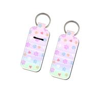 Porte-clés pour baume à lèvres en forme de griffe de chat pour femme, b