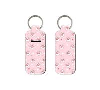 Porte-clés pour baume à lèvres en forme de griffe de chat pour femme, C