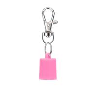 Porte-clés pour baume à lèvres - Texture en silicone - Pour les trajets en déplacement ou les fêtes