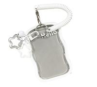 Porte-clés pour carte photo de musique populaire coréenne, badge d'identité, carte de bus pour étudiant, pendentif pour carte photo d'école