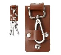 Porte-Clés Pour Ceinture De Service - Lanière Détachable En Simili Cuir PU,Porte-Clés Pour Homme | Pour Hommes Et Femmes Travail De Service Extérieur Sécurité Application De La Loi Sac À Main