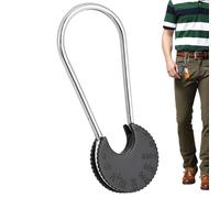 Porte-clés pour clés - Porte-clés poulie avec design numérique - Breloque créative pour femme et homme - Étiquette de bagage pour l'extérieur, maison, voyage, sac de gym