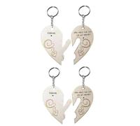 Porte-clés pour couple de Saint-Valentin, « You Hold The Key to My Heart » pour lui et elle, cadeau de Saint-Valentin, 2 pièces., taille unique
