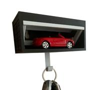 Porte-clés Pour Le Mur | Porte-clés De Garage De Voiture Avec Porte D'ouverture | Moup Mount Fun Key Solder | Polyvalent | Œuvre D'art Fonctionnelle | 10,7 × 5,7 × 6,4 Cm | Pour L'entrée De La Cuisine
