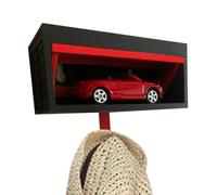 Porte-clés Pour Le Mur | Porte-clés De Garage De Voiture Avec Porte D'ouverture | Moup Mount Fun Key Solder | Polyvalent | Œuvre D'art Fonctionnelle | 10,7 × 5,7 × 6,4 Cm | Pour L'entrée De La Cuisine