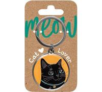 Porte-clés pour les amoureux des chats - chat noir