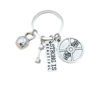 Porte-clés pour les passionnés de fitness - Inspiration musculation pour le bodybuilding, le fitness & la musculation - Cadeau motivant