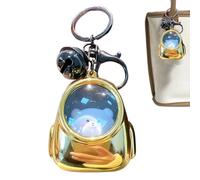 Porte-clés pour - Porte-clés pour | Porte-clés sac à dos | Porte-clés lumineux pour | Ours dans le sac Porte-clés Sac à dos Charme | Adorable pendentif porte-clés lumineux pour
