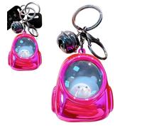 Porte-clés pour sac à dos | Porte-clés lumineux pour sac à dos | Porte-clés ours dans le sac | Adorable porte-clés lumineux pour
