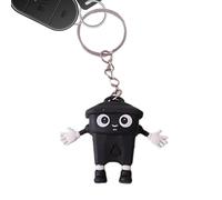 Porte-clés pour sacs à dos - Pendentif de charme de sac poubelle de dessin animé | Porte-clés poubelle pour sac à dos, porte-monnaie, bagages, voiture, camion, voyage, école, fête, maison, usage