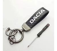 Porte-clés pour voiture, fabriqué avec un procédé de galvanoplastie multicouche pour une durabilité et une rétention des couleurs à long terme. Pour Dacia Lodgy, Logan, Sandero, Spring.