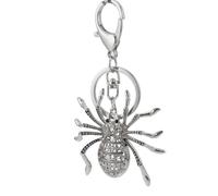 Porte-clés pour Voiture Porte-clés Araignée Pendentif Porte-clés Incrusté de Strass Porte Clés Mignon Pendentif de Sac à Main Kawaii Bling Bling Keychain Porte Cle Animaux Sac Charme