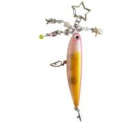 Porte-clés pratique avec breloque en forme de poisson - Idéal pour un usage quotidien et une fête - Accessoire de sac en forme de poisson, フリーサイズ