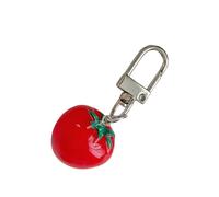 Porte-clés pratique avec motifs de tomates et de feuilles, accessoire de mode pour filles, pour les jeunes branchés, usage quotidien, vêtements décontractés, pendentifs design unique