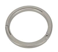 Porte-clés pratique en alliage avec libération rapide et poussoir latéral pour l'organisation du porte-clés (32 mm)