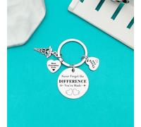 Porte-clés précepteur - Cadeau de remerciement pour précepteur, infirmière, enseignant, infirmière, enseignant, cadeau pour départ à la retraite, Noël, anniversaire, jour d'infirmière, semaine