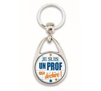 Porte clés prof qui déchire - Recto/Verso