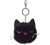 Porte-clés - Puckator - Chat Noir - Pompon - Polyester - Idée Cadeau