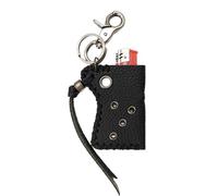 Porte-Clés Punk - Porte-Clés Organisateur En Cuir PU Pour Outils D'Extérieur | À Rivets Métalliques Organisateur Portable Pour Toutes Activités Extérieures