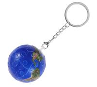 Porte-clés Puzzle Globe 3d Bleu en Plastique, Assemblage