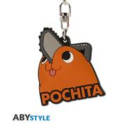 ABYstyle Porte-clés en PVC Chainsaw Man Pochita pour fans de manga