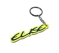 Porte clés PVC souple Lotus Elise S1 (Jaune)