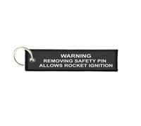 Porte Cles Remove Warning Removing Safety Pin May Allow Rocket Ignition Flight B