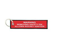 Porte Cles Remove Warning Removing Safety Pin May Allow Rocket Ignition Flight C