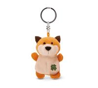 Porte-clés Renard avec trèfle 5cm (Lot de 2)