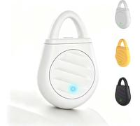 Porte-clés répulsif à ultrasons Portable Rechargeable (Blanc,1) | Effrayant à ultrasons pour les oiseaux, trois niveaux réglables, pour l'extérieur, le camping, la maison, la cuisine