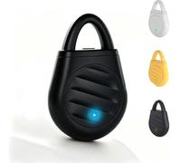 Porte-clés répulsif à ultrasons Portable Rechargeable (Noir,3) | Effrayant à ultrasons pour les oiseaux, trois niveaux réglables, pour l'extérieur, le camping, la maison, la cuisine