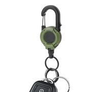 Porte-clés rétractable | aimanté verrouillable à enrouleur - Porte-badge extensible,Pour étudiants, personnel soignant, enseignants, usage au travail, sac à dos, voiture