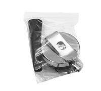 Porte-clés rétractable - Anneaux robustes - Clip de ceinture avec mousqueton, porte-clés en métal, lanière, porte-badge, clip de ceinture, rétractable