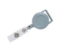 Porte-clés rétractable avec clip pour carte d'identité - Enrouleur de badge pour homme et femme, fournitures de bureau pour infirmières, étudiants, travailleurs, enseignants