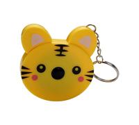 Porte-clés Rétractable Dense King 1.5m ABS PVC Fibre De Verre Bâtiment Thème Animal Plan Pour Les Entreprises Scolaires Règle De Porte-clés En PVC Mignon