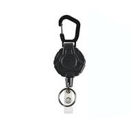 Porte-Clés Rétractable En Métal Anti-Vol,Facile À Tirer,Artificiel Astique,Anti-Perte,Yoyo,Passe De Ski,Carte D'identité,1 Pièce - Type C
