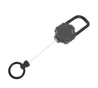 Porte-clés rétractable en métal, câble magnétique en acier inoxydable facile à boucle clés de boucle clés de la courroie clés de la courroie de la courroie (Od Green)