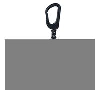 Porte-clés rétractable, porte-badge robuste avec clip de ceinture, 10,9 x 3,2 cm, robuste et extensible, support multifonction pour clés, cartes d'identité, outils et contrôle d'accès