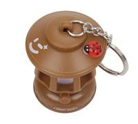 Porte-clés rétro lumineux USB avec lampe à huile décorative - Cadeau pour le camping, フリーサイズ