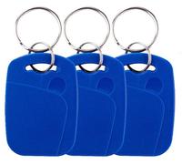 Porte-clés RFID modifiable avec carte blanche,ID toxique UID S50 1K,13.56MHz,compatible avec l'application Android,MCT,NDavid,nights 0,5 pièces - Type 5pcs blue