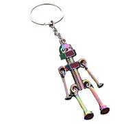 Porte-clés Robot à vis mécanique, porte e voiture, suspension de, décoration, Joint mobile, accessoire porte e voiture Vintage