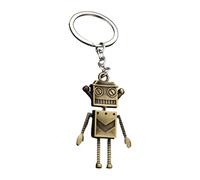 Porte-clés Robot, Compagnon De Transport Quotidien, De Zinc, Porte-clés Pendentif Robot, Porteclés, Accessoire De Sac À Dos, Pour La Décoration De Clés De Sac À Dos Ou Les Amateurs De Technol