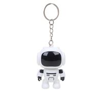 Porte-clés robot de science-fiction - Petit robot miniature dans l'obscurité avec membres articulés, collection interactive | Sac téléphone voiture miroir suspendu